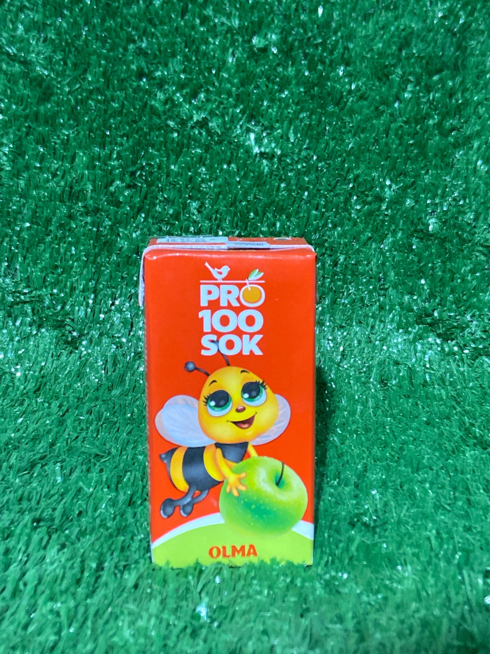 PRO 100 SOK, Яблоко, Тетра пак 0,2 л