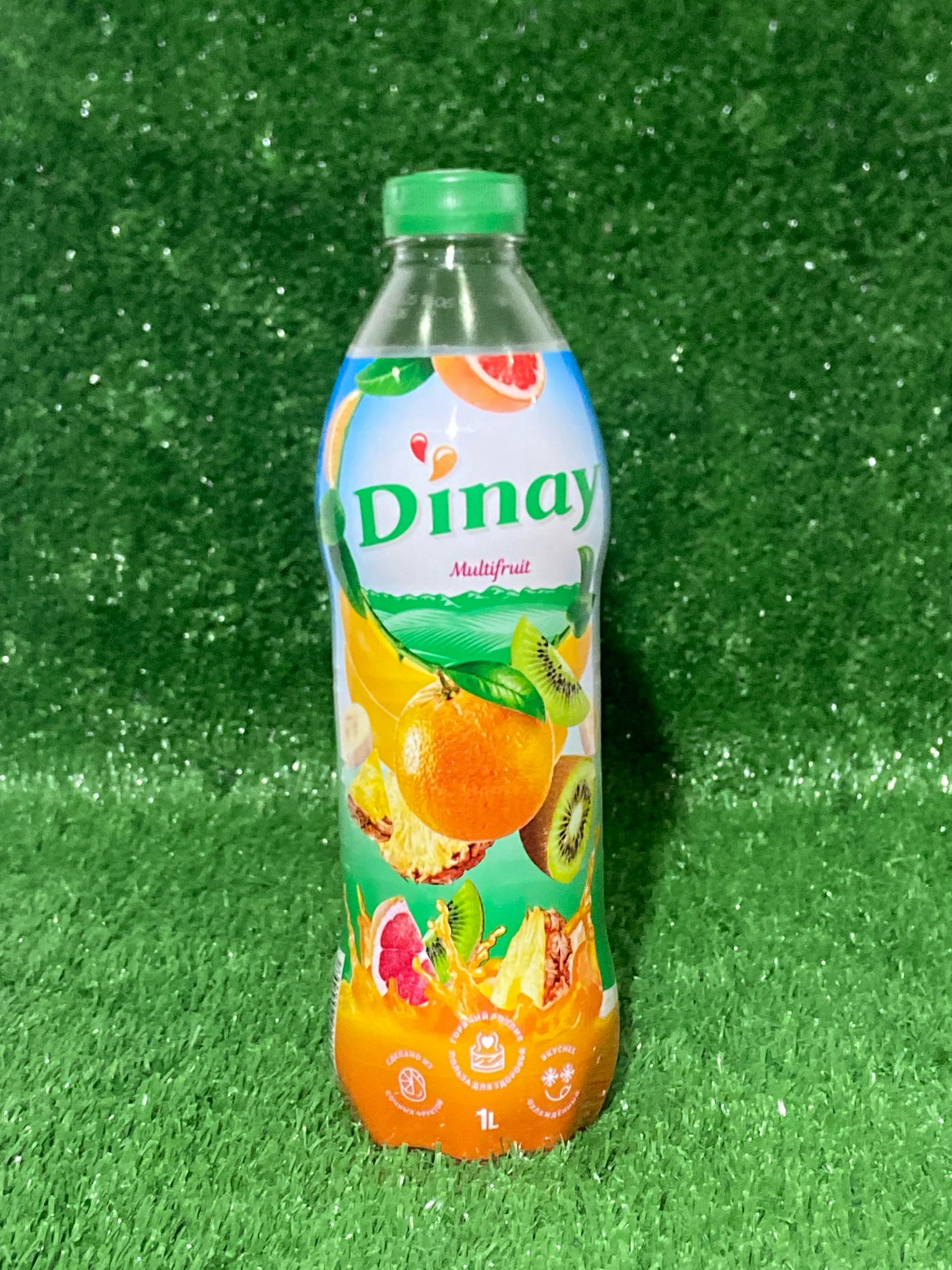 Dinay, Мультифрукт, ПЭТ бутылка 1,0 л