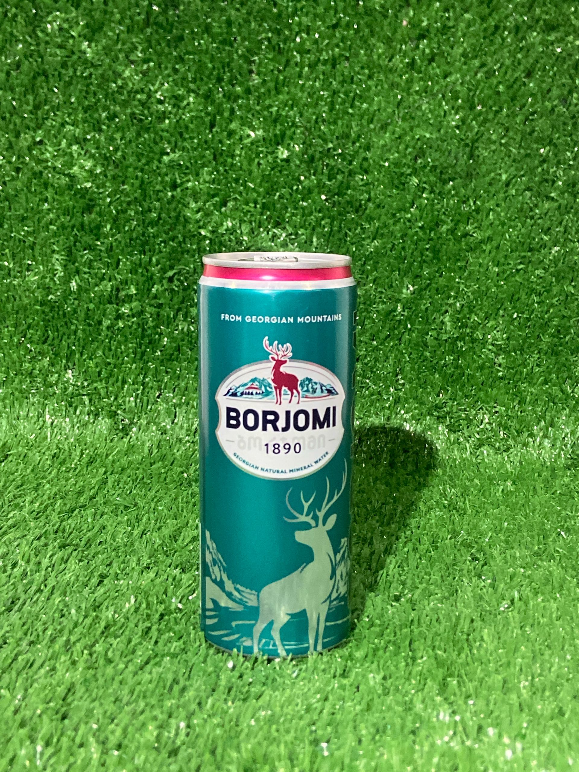 Borjomi, Железная банка 0,33 л
