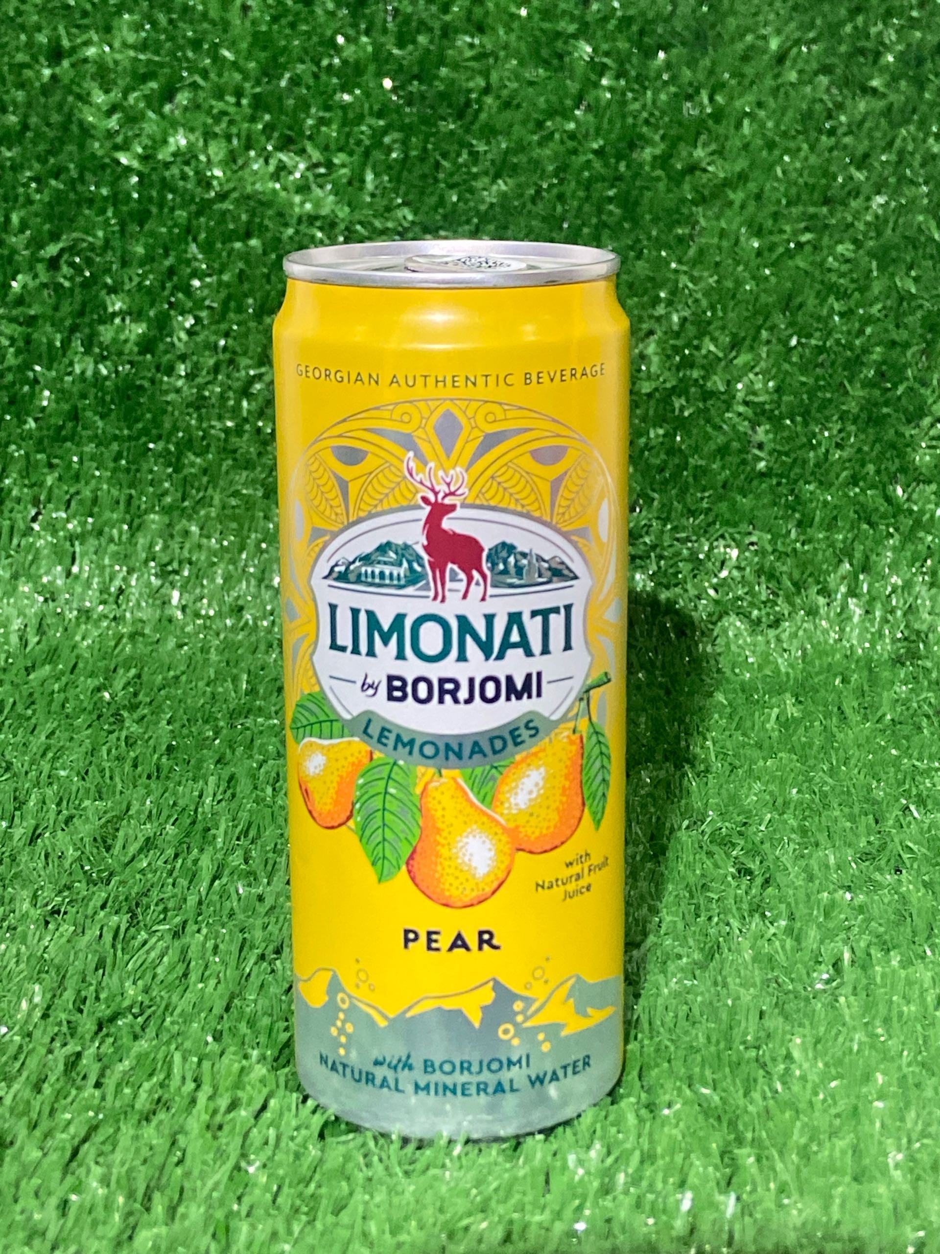 LIMONAD LIM.BY BORJOMI GRUSHA 0.33L J/B