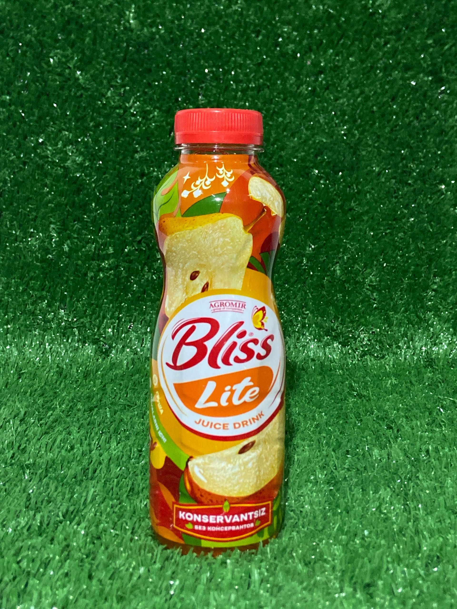 Сокосодержащий фрук.нап.Яблоко вишня Bliss Lite 0.5L