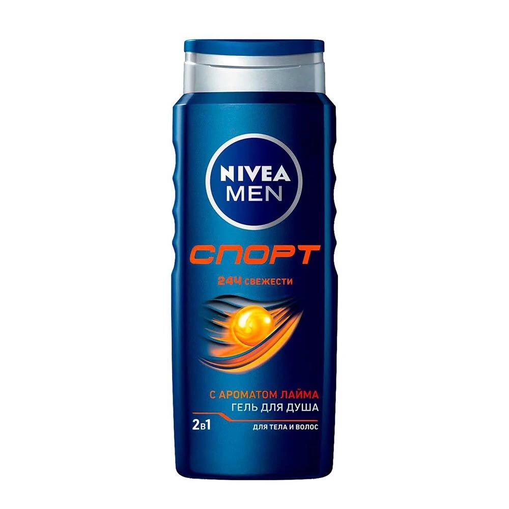 NIVEA , "Спорт" 2в1 для тела и волос 500мл