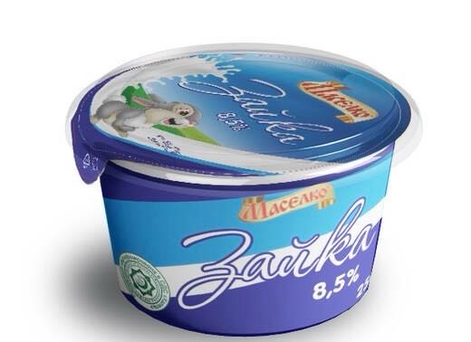 Зайка, продукт с сахаром на молочной основе жирность 8,5%