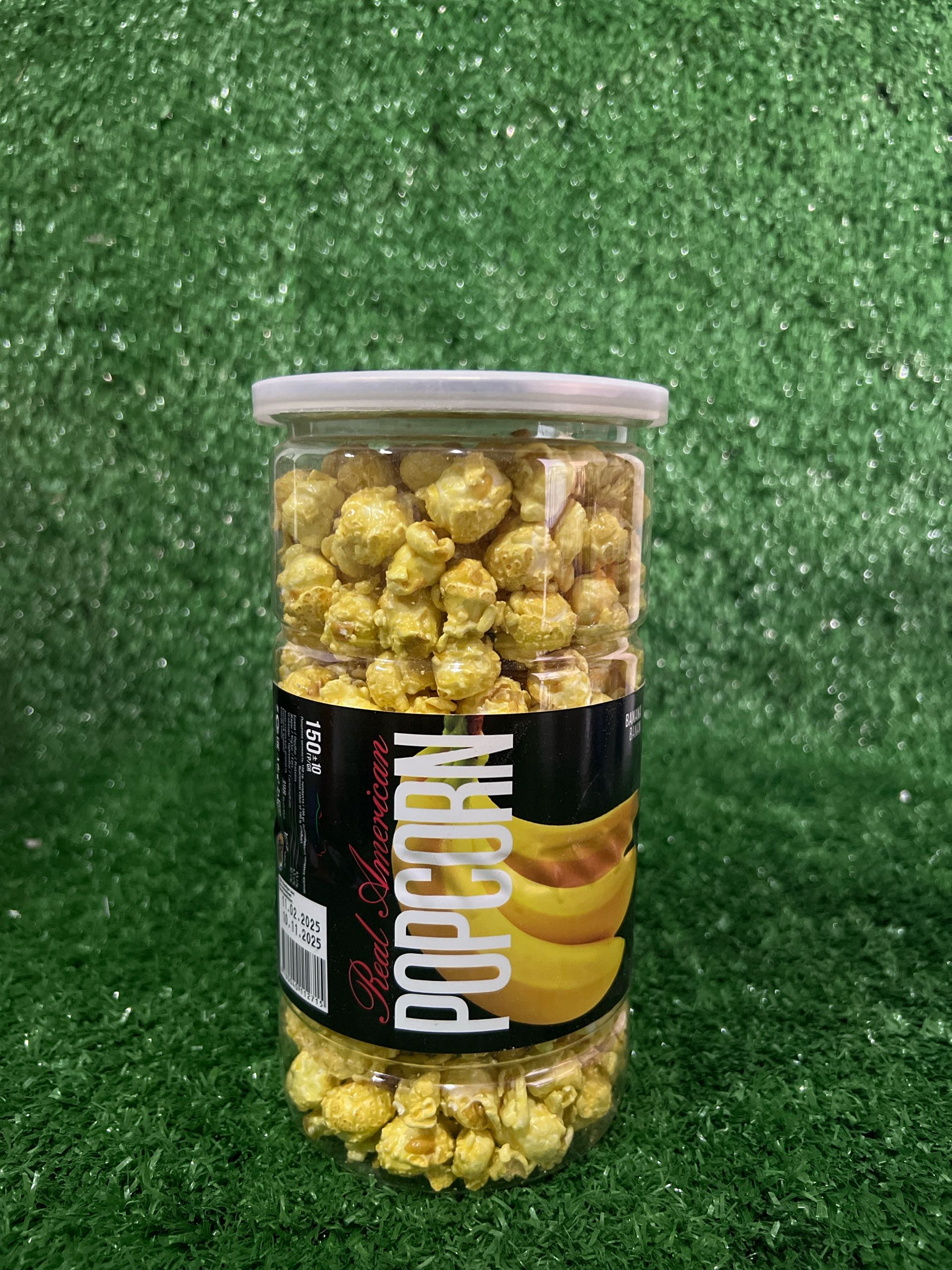 Real anerican popcorn banana 150g