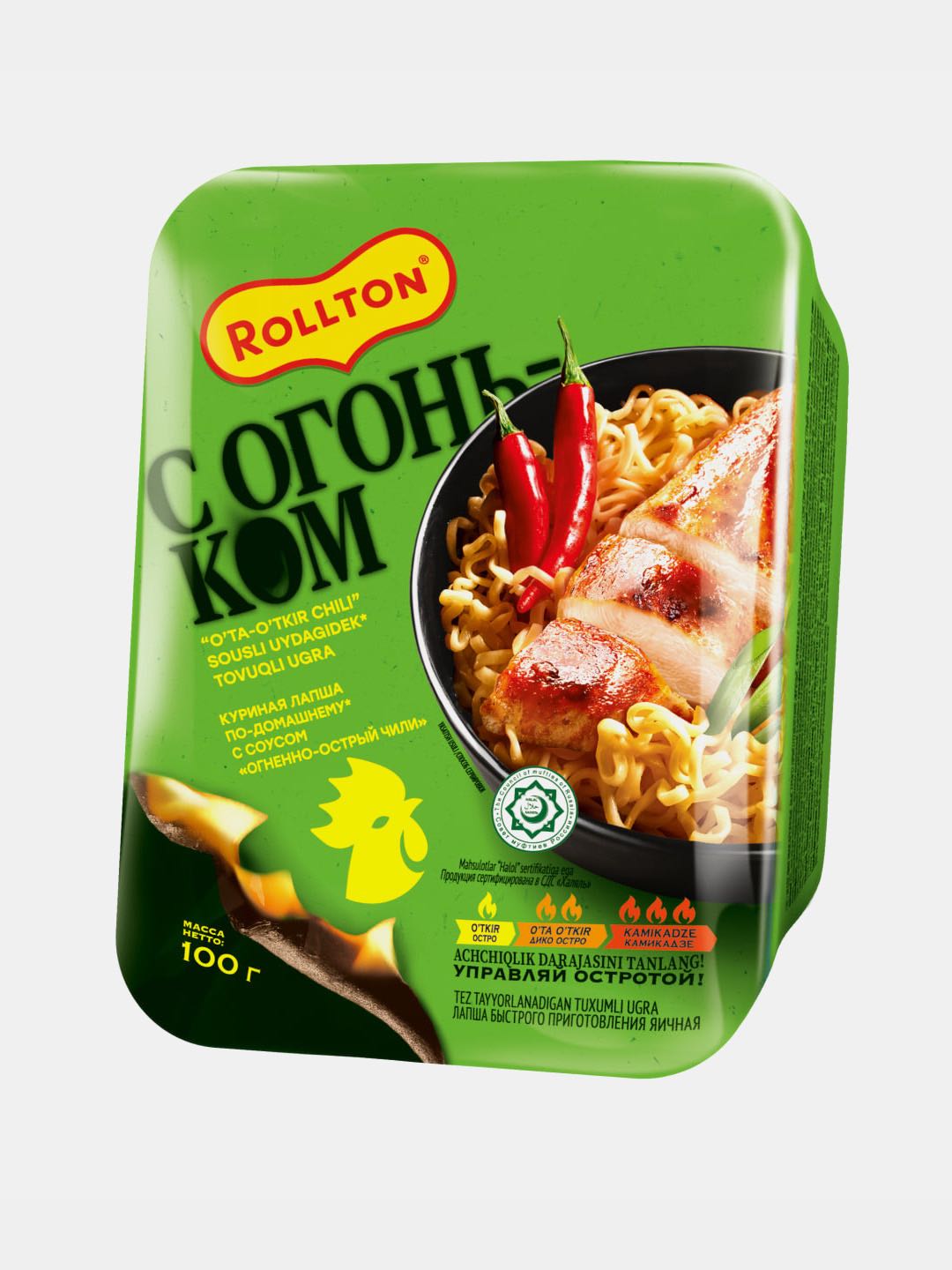 LAPSHA ROLLTON KUR. SOU.CHILI 100GR LOT