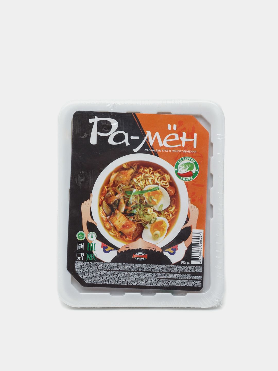 Лапша брикет "рамен кимчи" 90гр