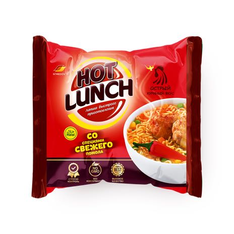 Hot lunch Govyadina Ostraya vkus 90gr